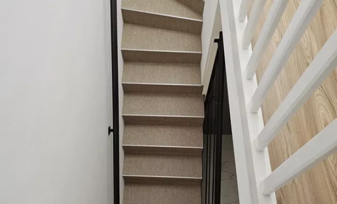 Escalier, Rennes, F.A Sols